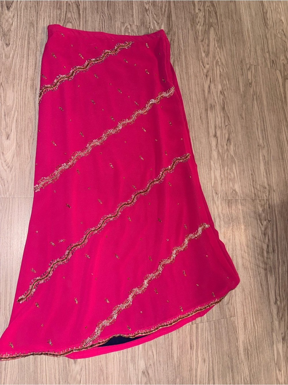 Embellished Pink fairy Maxi Skirt